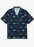 Lacoste Shirt - Golf Printed Button Up - Navy Blue-166 - CH5619 51 166