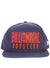Billionaire Boys Club Hat - BB Split Front Snapback - Navy - 891-2802