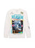 Reason Long Sleeve Shirt - Space Chief - White - D0-030