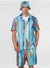 Coogi Short Set- Ocean Port - Multi Blue - CG-KT-019