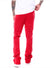 Rebel Minds Track Pants - Stacked Fit - Red - 100-470