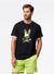 Psycho Bunny T-Shirt - Plano Camo - Black - B6U375Z1PC