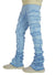 Focus Jeans - Distressed Super Stacked - Sky Blue - 3445C
