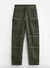 Stampd Cargo Pants - Oil Wash - Green  - M3250PT