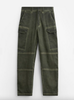 Stampd Cargo Pants - Oil Wash - Green- M3250PT