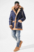 Jordan Craig Coat - Denali Shearling - Navy - 91620