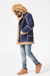 Jordan Craig Coat - Denali Shearling - Navy - 91620