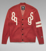 G-Star Cardigan - Holiday 89 Loose Knitted - Burned Red - D24226
