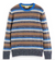 Scotch & Soda Shirt - Regular Fit Mixed Yarn Stripe Mix Pullover - Blue Stripe - 174622