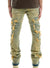 KDNK Jeans - Patched Skinny Flare - Blue - KND4609