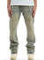 KDNK Jeans - Jacquard Cut & Sew Flare - TNT Blue - KND4604