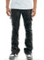 KDNK Jeans - Wax Complex Skinny Flare - Black - KNB3293