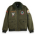 Scotch & Soda Jacket - Bomber With Detatchable Teddy Collar - Military Green - 174403
