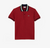 Lacoste Polo T-Shirt - Classic Fit Contrast Collar Monogram - Red - DH1417 51 SWM
