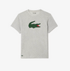 Lacoste T-Shirt - Ultra Dry XXL Logo - Grey- TH7513-51