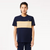 Lacoste T-Shirt - Regular Fit Colorblock Print - Navy  - TH1712-51