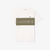 Lacoste T-Shirt - Regular Fit Colorblock Print - White  - TH1712-51