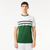 Lacoste T-Shirt - Men's Ultra Dry Logo Stripe Pique' - Green - TH7515-51