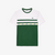 Lacoste T-Shirt - Men's Ultra Dry Logo Stripe Pique' - Green - TH7515-51