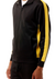 Rebel Minds Track Jacket - Reflective - Black And Yellow - 100-501