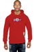 George V Hoodie - GEORGE V PARIS BEAR HOODIE MULTI COLORS -  RED - GV-2648