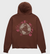 Homme+Femme Hoodie - Circle Of Life Hoodie - Brown - HFFW202415