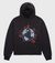 Homme+Femme Hoodie - Circle Of Life Hoodie - Black - HFFW202415