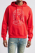 Billionaire Boys Club Hoodie - BB Line Helmet - Racing Red - 841-8303