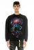 Cult Of Individuality Sweater - Crew Neck Fleece Sweater - Pirate Black - 624B10-FC12B