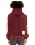 Cult Of Individuality Sweatshirt - Burgundy Tye Dye Pullover Sweatshirt - Vintage Merlot - 624B10-PH17A