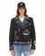 Cult Of Individuality Jacket - Leather Moto Jacket - Black - 624A1-JL71A