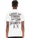 Cult T-Shirt - SHORT SLEEVE CREW NECK TEE "HAIL OF THE KING - 624B9-K25A -WHITE