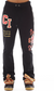 Cult Sweatpants - HIPSTER SWEATPANTS "VARSITY"-BLACK - 624A2-HS24A