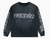 Purple-Brand Sweater - TEXTURED LS TEE BLACK BEAUTY - P204-JWGW125