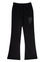 Purple-Brand Sweatpants - HWT FLEECE FLARE BTM BLACK BEAUTY - P459-HBGD125