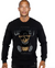 George V T-Shirt - MEN'S SWEAT SHIRT- BLACK  - GV-2805