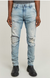 G-Star Jeans - ZIP KNEE SKINNY -VINTAGE SUMMER SKY RESTORED  - D01252-D634-H148