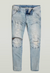 G-Star Jeans - ZIP KNEE SKINNY -VINTAGE SUMMER SKY RESTORED  - D01252-D634-H148