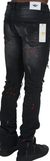 Ferrari Massari Jeans - STACKED DRIP-BLACK