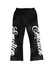 MIXED EMOTION Sweatpants - Rhinestone” Flare Sweatpants