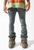 Serenede Jeans - Lead Stacked Jeans - Grey - LEAD