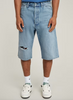 G-Star Shorts - Bam Logger Short - Vintage Ripped Mine Dust - D26129-H118