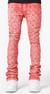 Guapi Jeans - Embellished Denim - Vintage Red - 445VRED