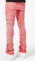 Guapi Jeans - Embellished Denim - Vintage Red - 445VRED