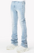 Guapi Jeans - Crosses Embellished Denim - Vintage Blue - 443VBLU