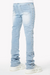 Guapi Jeans - Crosses Embellished Denim - Vintage Blue - 443VBLU