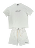 Roberto Vino Short Set - RV Knitted Set - White - NRRV-SET-001-SS25