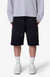 MNML Shorts - West Double Knee Sweatshorts - Washed Black - M2024-Y879WB