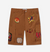 Ricchezza Shorts - Chezza Cargo Short - Khaki - SP25-010