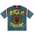 Ricchezza T-Shirt - RicchForever Varsity Tee - Navy - SP25-009